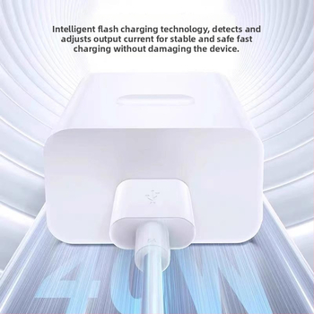 Kainuo Huawei Mate30 γρήγορη κεφαλή φόρτισης με αναδιπλούμενο σιλικόν, 40W, 5A