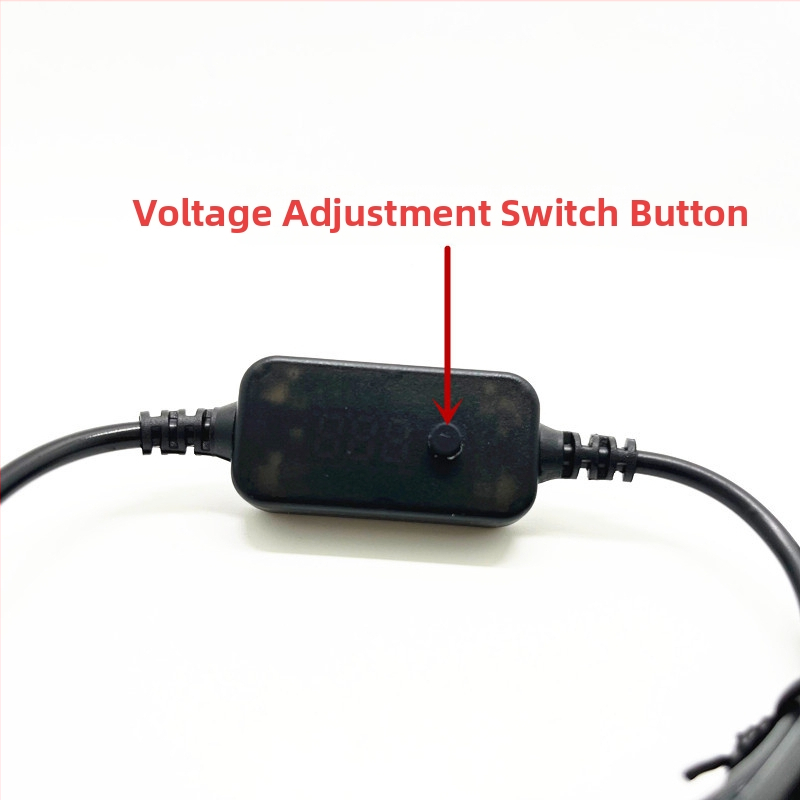 PD állítható Type-C férfi–DC tápkábel, 5-12-20V, 1,2 m, optikai modemhez, routerhez és laptophoz