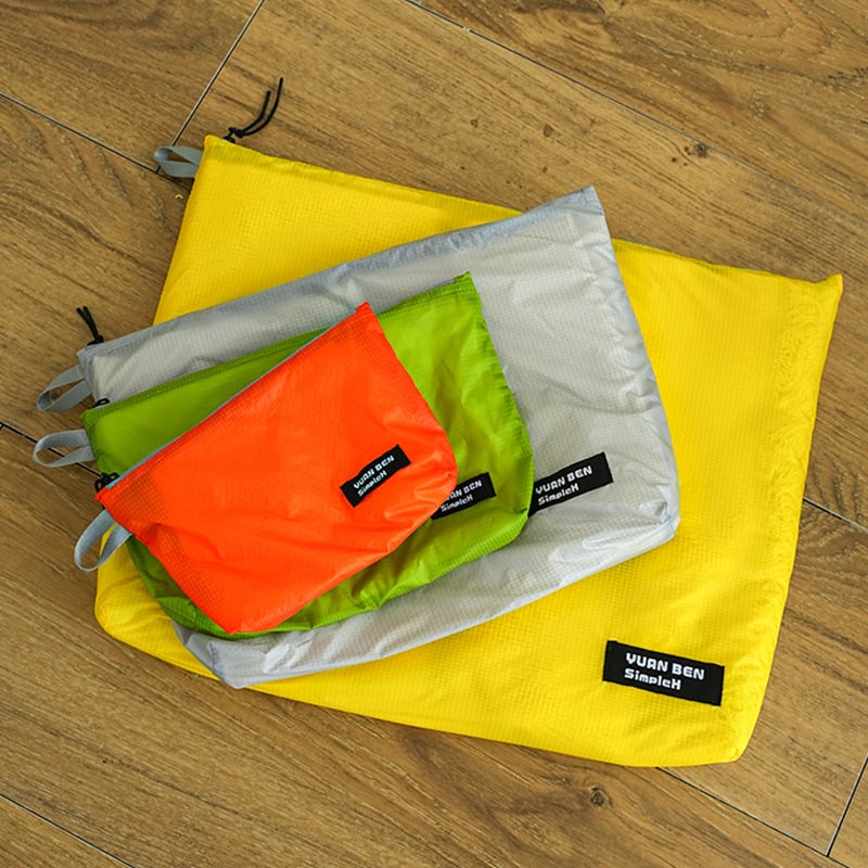 Cotton Road silikonom premazana kubična putna torba, višenamjenska, japanski stil
