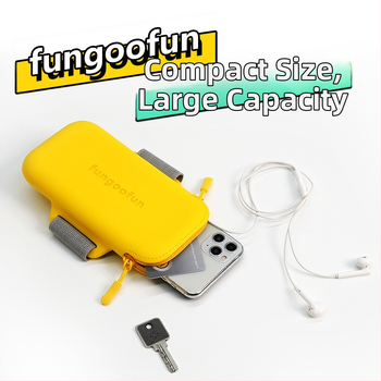 Унисекс арм-баг за телефон за фитнес и бягане, дишащ Corduroy материал, подходящ за колоездене