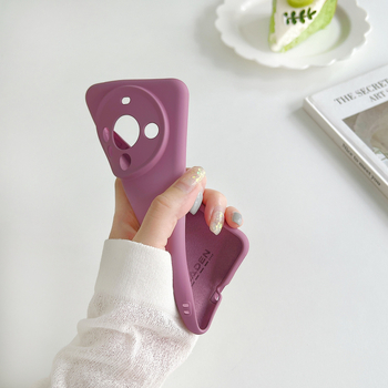 Orangeshine husă pentru Huawei Mate60 Pro din silicon lichid, finisaj spray, rezistență la uzură