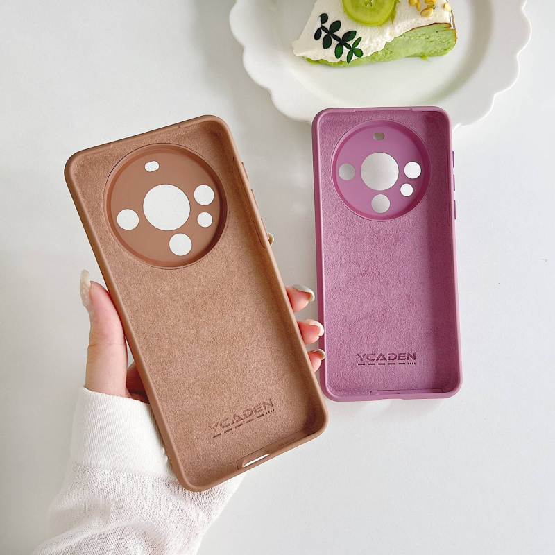 Orangeshine husă pentru Huawei Mate60 Pro din silicon lichid, finisaj spray, rezistență la uzură