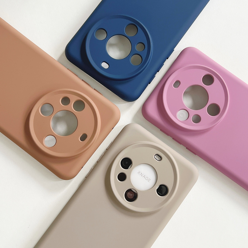 Orangeshine husă pentru Huawei Mate60 Pro din silicon lichid, finisaj spray, rezistență la uzură