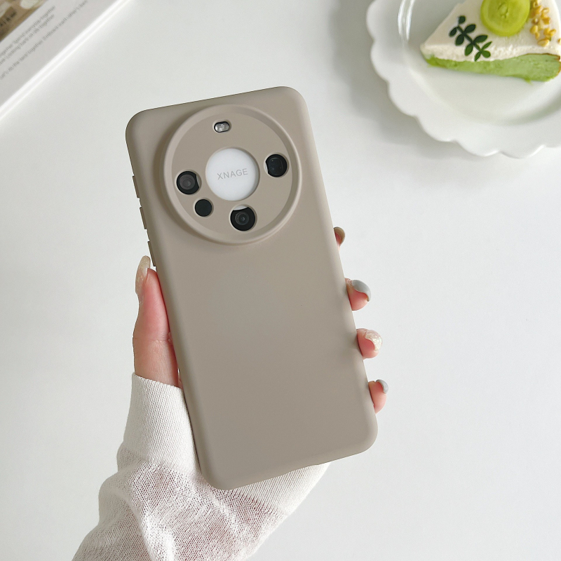 Orangeshine husă pentru Huawei Mate60 Pro din silicon lichid, finisaj spray, rezistență la uzură