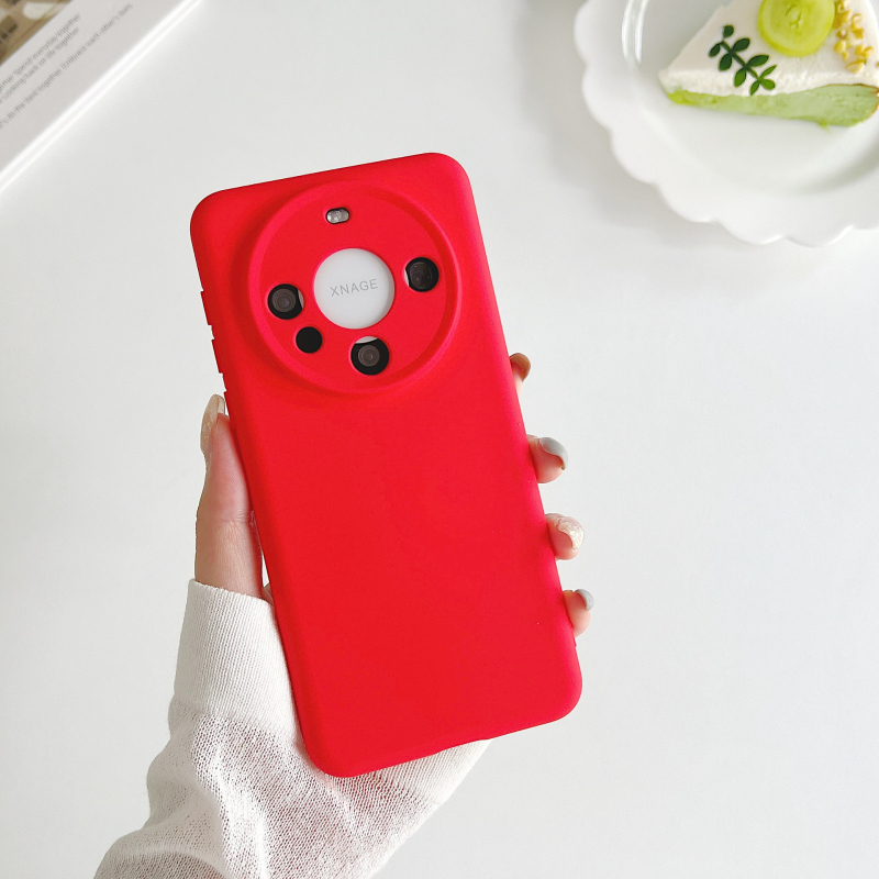 Orangeshine husă pentru Huawei Mate60 Pro din silicon lichid, finisaj spray, rezistență la uzură