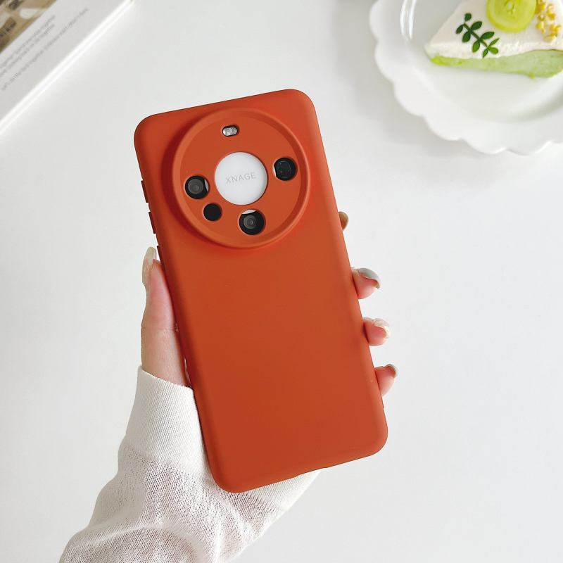 Orangeshine husă pentru Huawei Mate60 Pro din silicon lichid, finisaj spray, rezistență la uzură