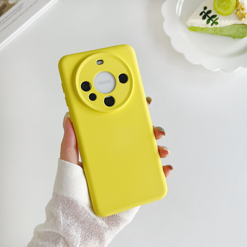 Orangeshine husă pentru Huawei Mate60 Pro din silicon lichid, finisaj spray, rezistență la uzură