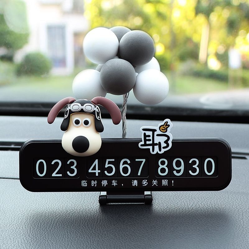Parkovacia tabuľka - roztomilý dámsky dizajn, dočasné číslo na auto, model V007, plast