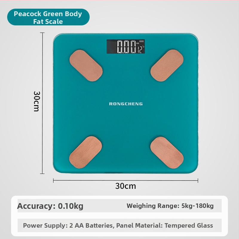 Cântar Bluetooth pentru masă corporală, cu măsurare a greutății, a grăsimii corporale, a caloriilor și a umidității, până la 180 kg, încărcare USB, cântar digital