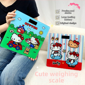 Cântar electronic de greutate, stil desen animat, alimentare cu baterie, capacitate maximă 180 kg