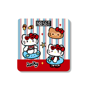 Cântar electronic de greutate, stil desen animat, alimentare cu baterie, capacitate maximă 180 kg