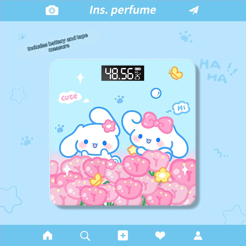 Cântar electronic de greutate, stil desen animat, alimentare cu baterie, capacitate maximă 180 kg