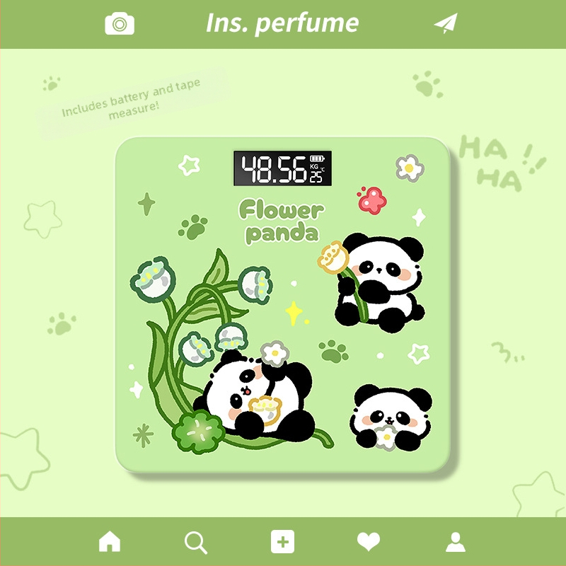Cântar electronic de greutate, stil desen animat, alimentare cu baterie, capacitate maximă 180 kg