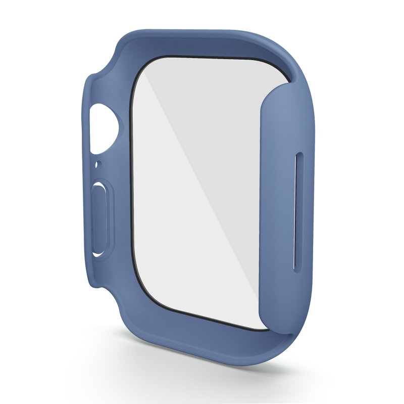 KEMOKA θήκη προστασίας για smartwatch με ενσωματωμένο PC περίβλημα και tempered φιλμ, συμβατή με iWatch 11 και S10