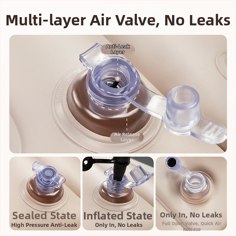 Automobiļu gaisa matracis SUV - dubultas izmantošanas ceļojumiem un ārpusei, Modelis 13100TM, Maksimālā slodze 400 kg, Elektriskais sūknis