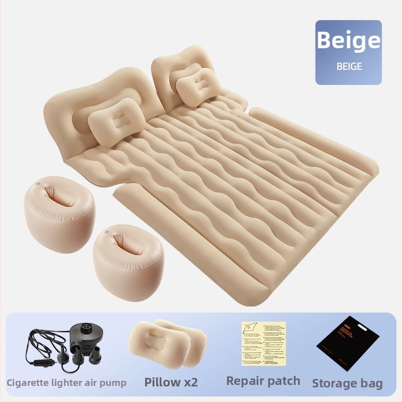 Автомобилна надуваема постелка за SUV - двойно използване за пътуване и къмпинг, модел 13100TM, максимална товароподемност 400 кг, електрическа помпа