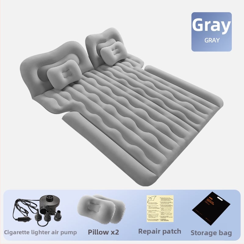 Автомобилна надуваема постелка за SUV - двойно използване за пътуване и къмпинг, модел 13100TM, максимална товароподемност 400 кг, електрическа помпа