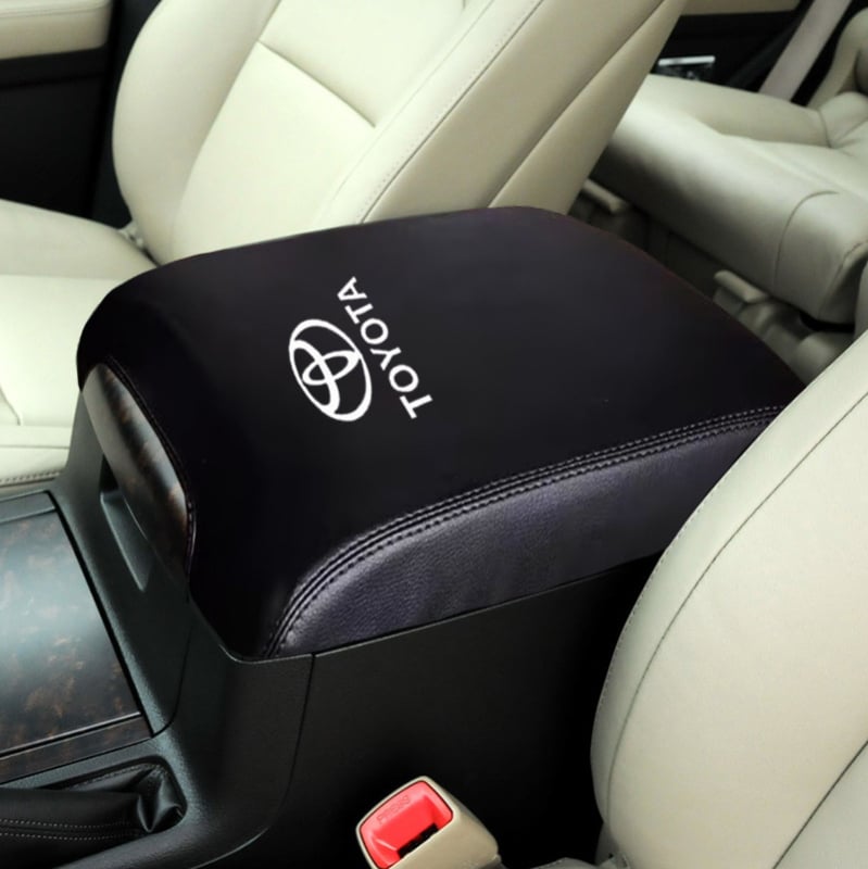 Калъф за централна подлакътникова кутия за Toyota Land Cruiser – реална микрофибърна кожа, персонализиране, съвместим с Land Cruiser