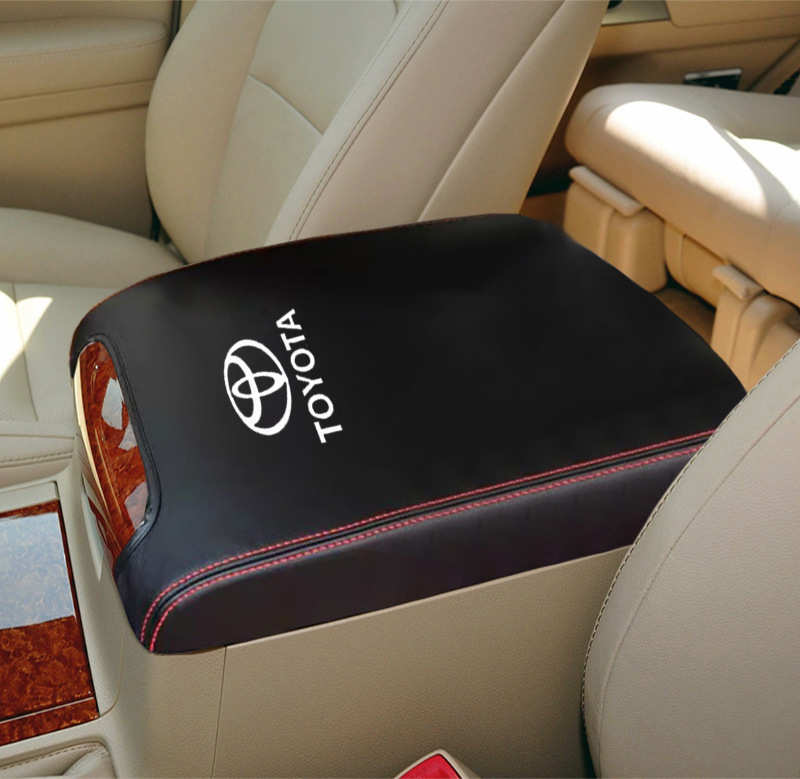 Калъф за централна подлакътникова кутия за Toyota Land Cruiser – реална микрофибърна кожа, персонализиране, съвместим с Land Cruiser