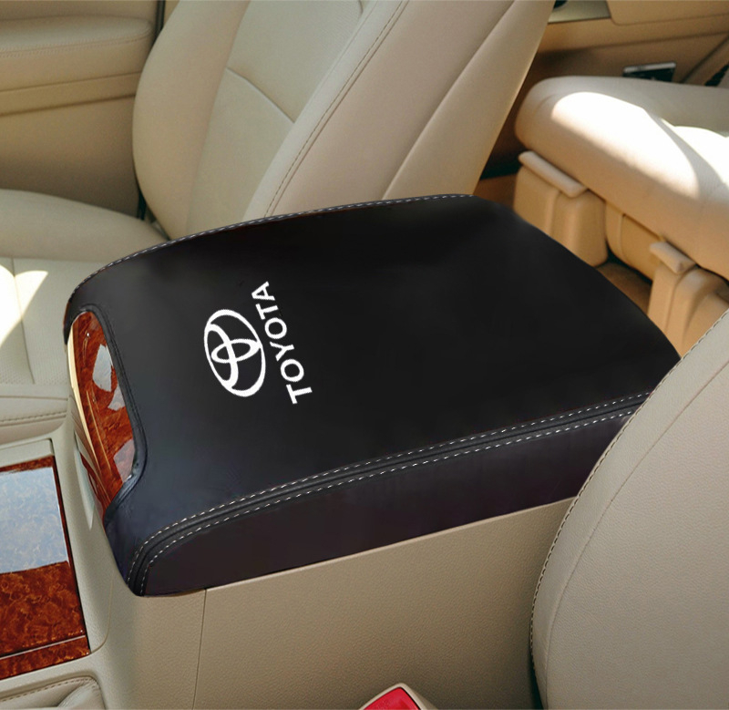 Калъф за централна подлакътникова кутия за Toyota Land Cruiser – реална микрофибърна кожа, персонализиране, съвместим с Land Cruiser