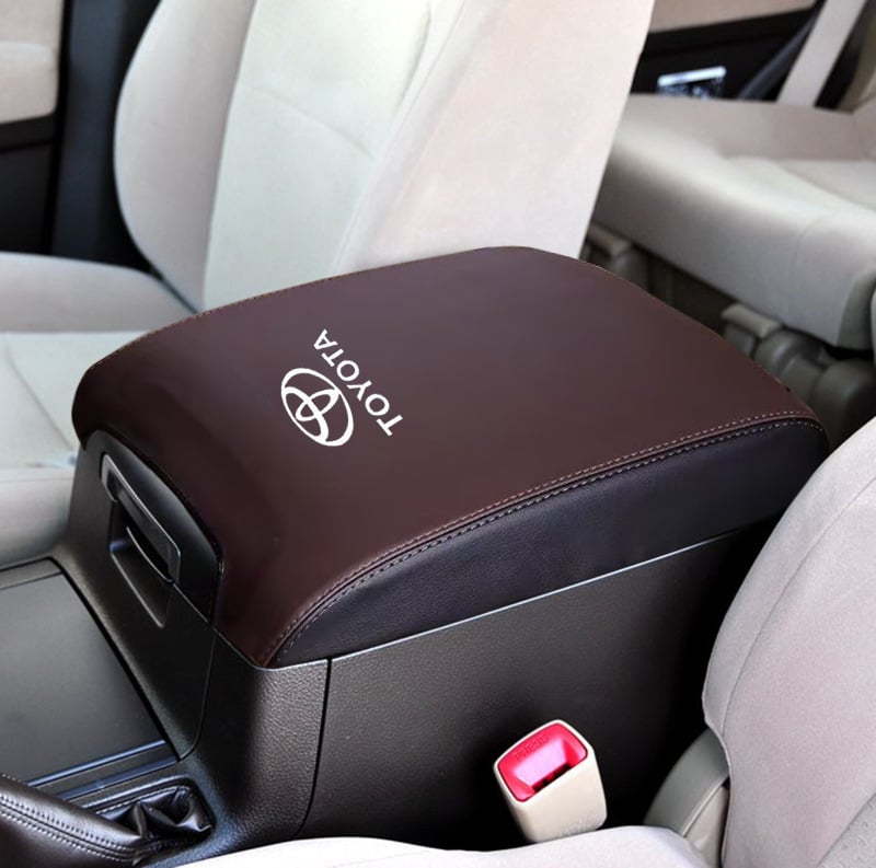 Калъф за централна подлакътникова кутия за Toyota Land Cruiser – реална микрофибърна кожа, персонализиране, съвместим с Land Cruiser
