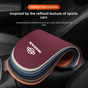 Замшев подлакътник за автомобил (Материал: замш; Произход: Гуанчжоу; Марка: Car Serving Workshop; Съвместимост: Универсални модели)