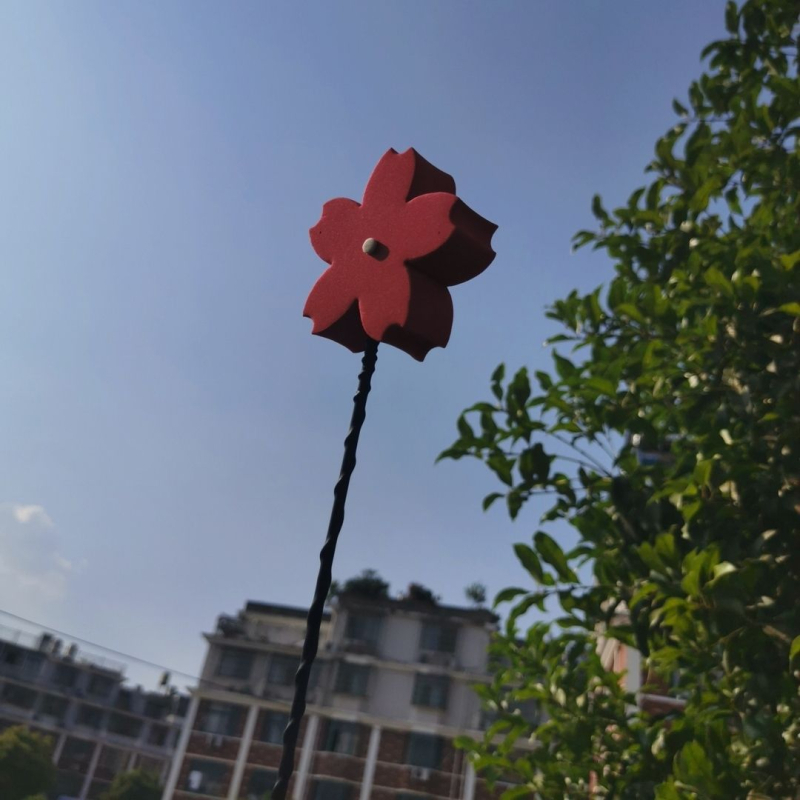 Bală decorativă pentru antenă în formă de floare, accesoriu auto decorativ, potrivire universală, instalare ușoară, cod produs 213679951h906z, marcă: Other