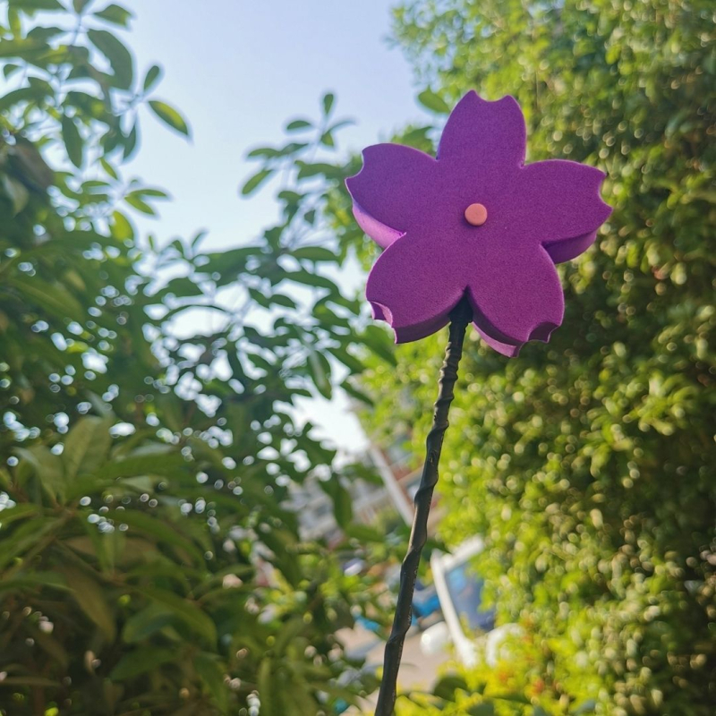 Bală decorativă pentru antenă în formă de floare, accesoriu auto decorativ, potrivire universală, instalare ușoară, cod produs 213679951h906z, marcă: Other