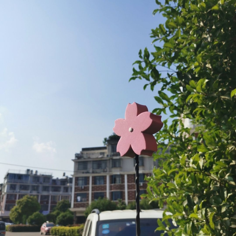 Bală decorativă pentru antenă în formă de floare, accesoriu auto decorativ, potrivire universală, instalare ușoară, cod produs 213679951h906z, marcă: Other