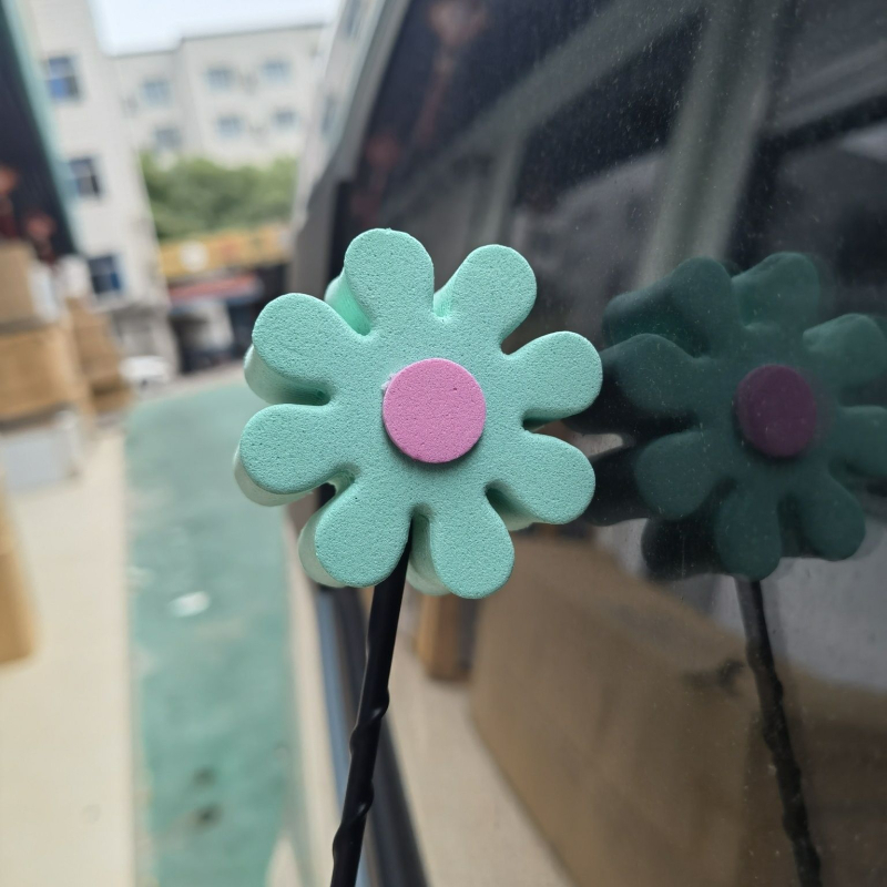 Bală decorativă pentru antenă în formă de floare, accesoriu auto decorativ, potrivire universală, instalare ușoară, cod produs 213679951h906z, marcă: Other