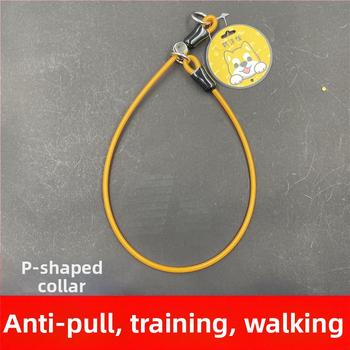 Colier de câine din sârmă de oțel, culoare solidă, stil chinezesc, universal pentru toate rasele, brand Xinzejia