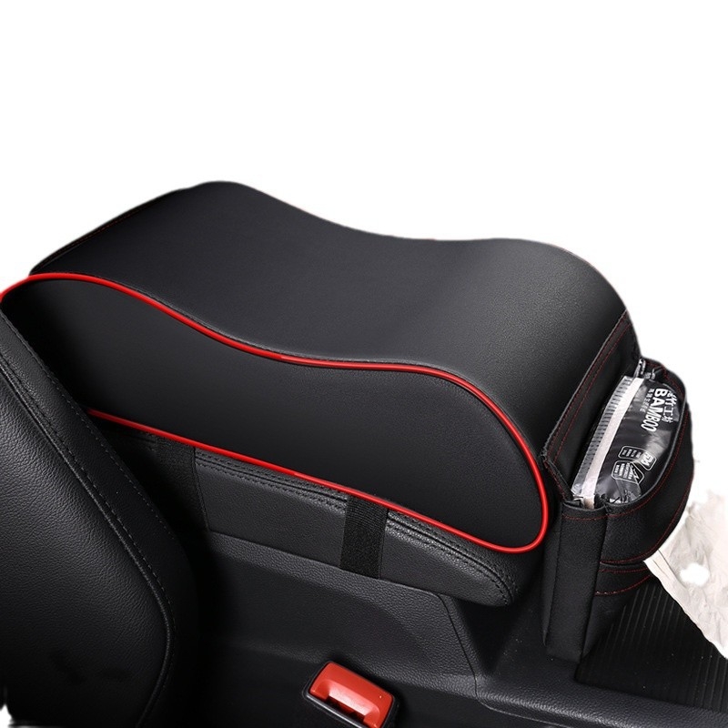 Автомобилен подлакътник — кожен повдигащ пад за централен подлакътник, универсално пасва, марка Xinyida/xiazhiwei