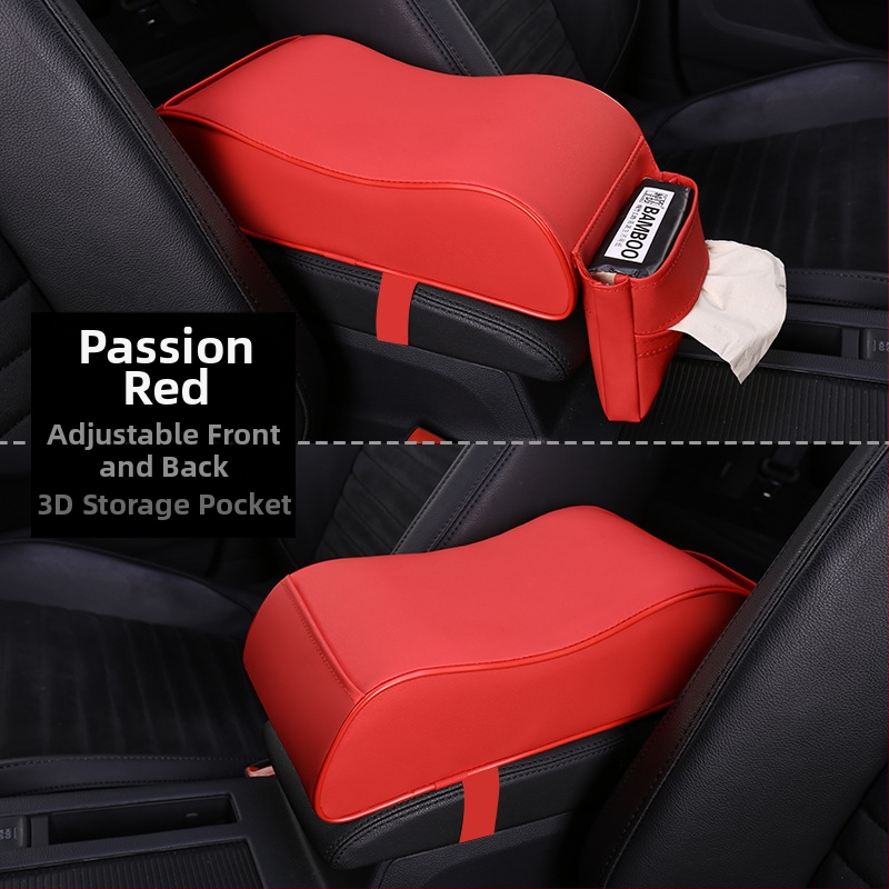 Автомобилен подлакътник — кожен повдигащ пад за централен подлакътник, универсално пасва, марка Xinyida/xiazhiwei