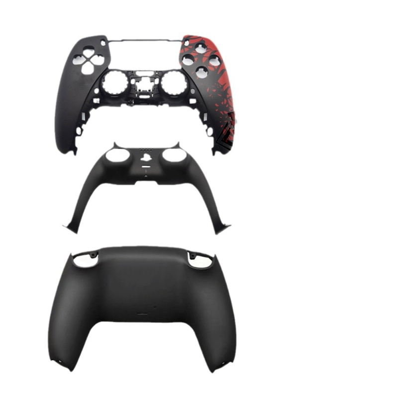 PS5 kontrollerhez cserélhető ház – ABS+PC anyag, kompatibilis a PS5 kontrollerrel, modellek 010/020/030/040/050, súly 65,5 g
