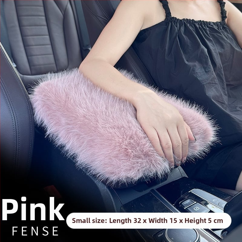 Подлакътникова подложка за кола, плюшена зимна удебелена, универсално покритие за централния конзол, персонализирана — Xuan ruyi
