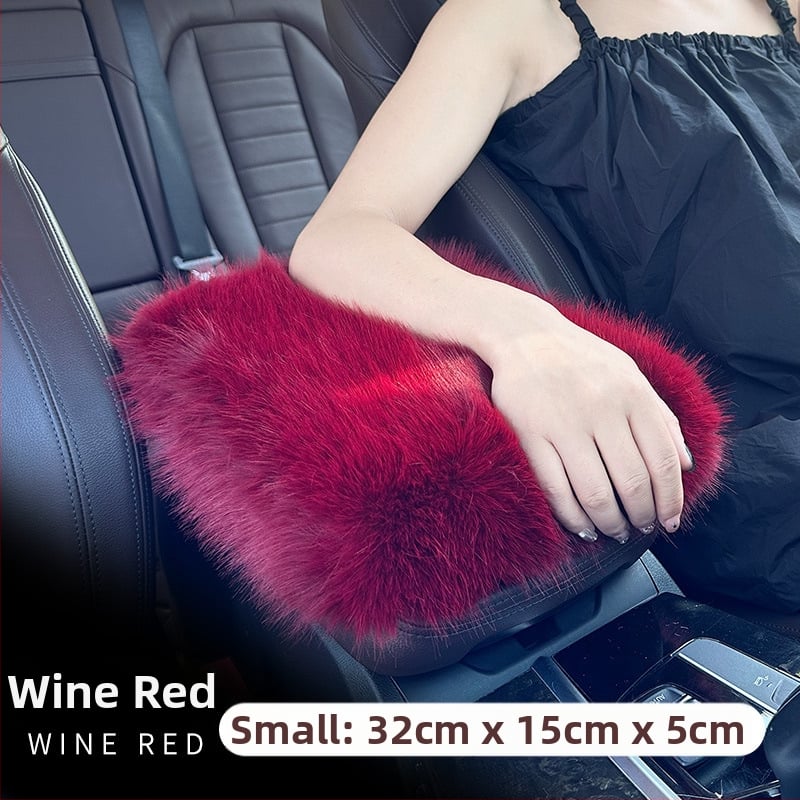 Подлакътникова подложка за кола, плюшена зимна удебелена, универсално покритие за централния конзол, персонализирана — Xuan ruyi