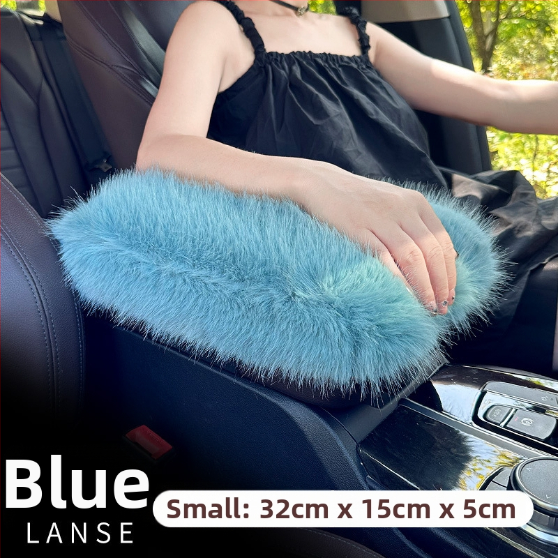 Подлакътникова подложка за кола, плюшена зимна удебелена, универсално покритие за централния конзол, персонализирана — Xuan ruyi