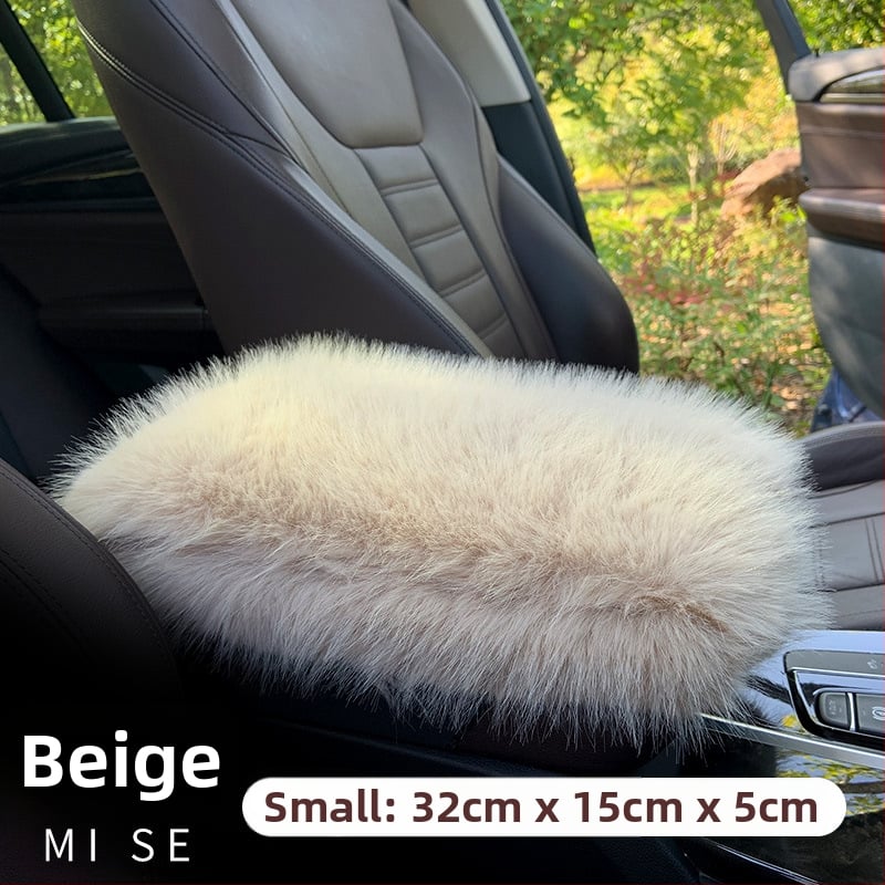 Подлакътникова подложка за кола, плюшена зимна удебелена, универсално покритие за централния конзол, персонализирана — Xuan ruyi
