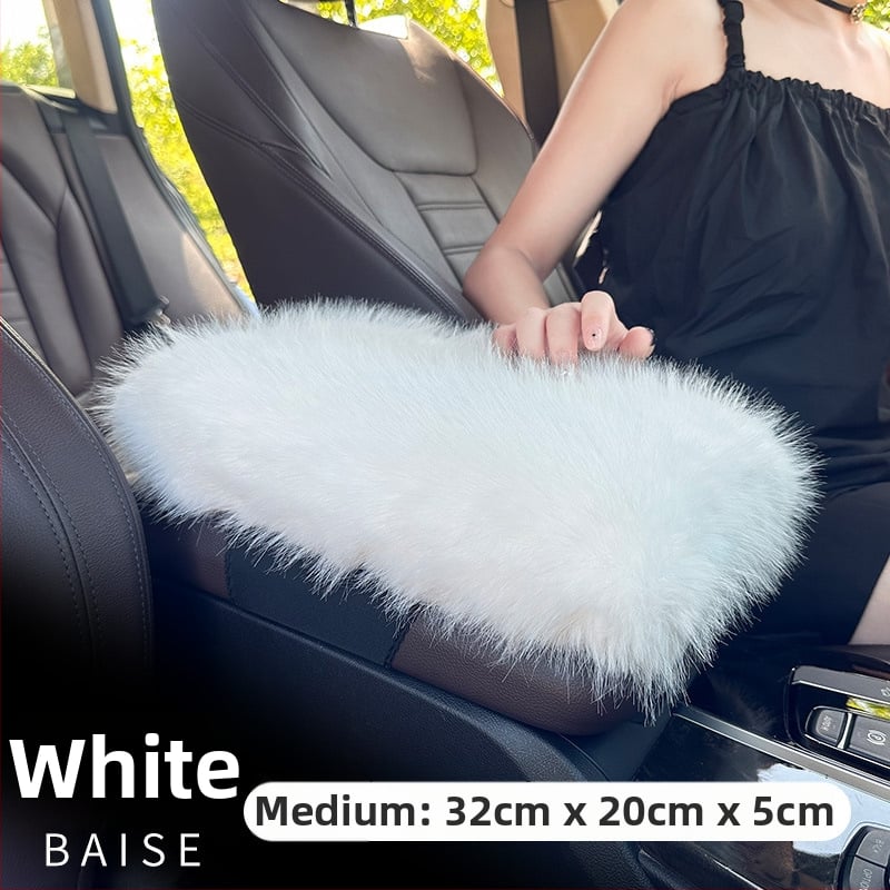 Подлакътникова подложка за кола, плюшена зимна удебелена, универсално покритие за централния конзол, персонализирана — Xuan ruyi