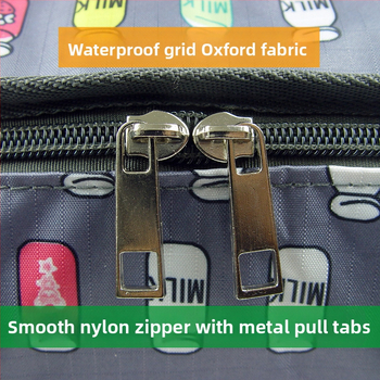 Τσάντα αποθήκευσης με λεοπάρ σχέδιο, αδιάβροχο Oxford ύφασμα, κυβοειδές σχήμα, πολυλειτουργικός οργανωτής