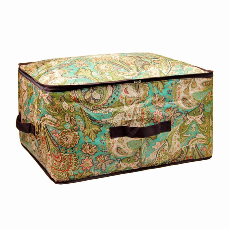 Τσάντα αποθήκευσης με λεοπάρ σχέδιο, αδιάβροχο Oxford ύφασμα, κυβοειδές σχήμα, πολυλειτουργικός οργανωτής