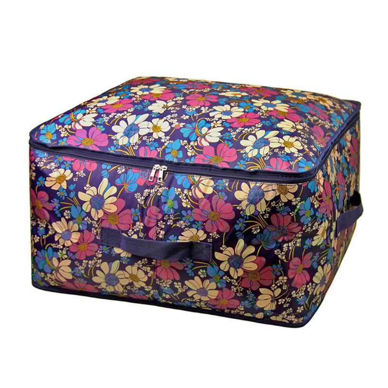 Τσάντα αποθήκευσης με λεοπάρ σχέδιο, αδιάβροχο Oxford ύφασμα, κυβοειδές σχήμα, πολυλειτουργικός οργανωτής