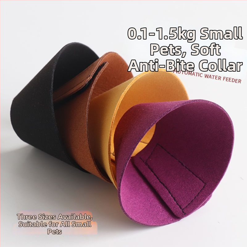 Antiįkandimo kaklo žiedas mažiems naminiams gyvūnėliams – Elisabetos antkaklis