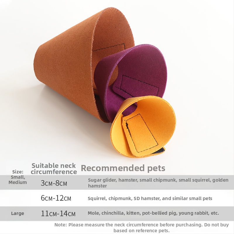 Antiįkandimo kaklo žiedas mažiems naminiams gyvūnėliams – Elisabetos antkaklis