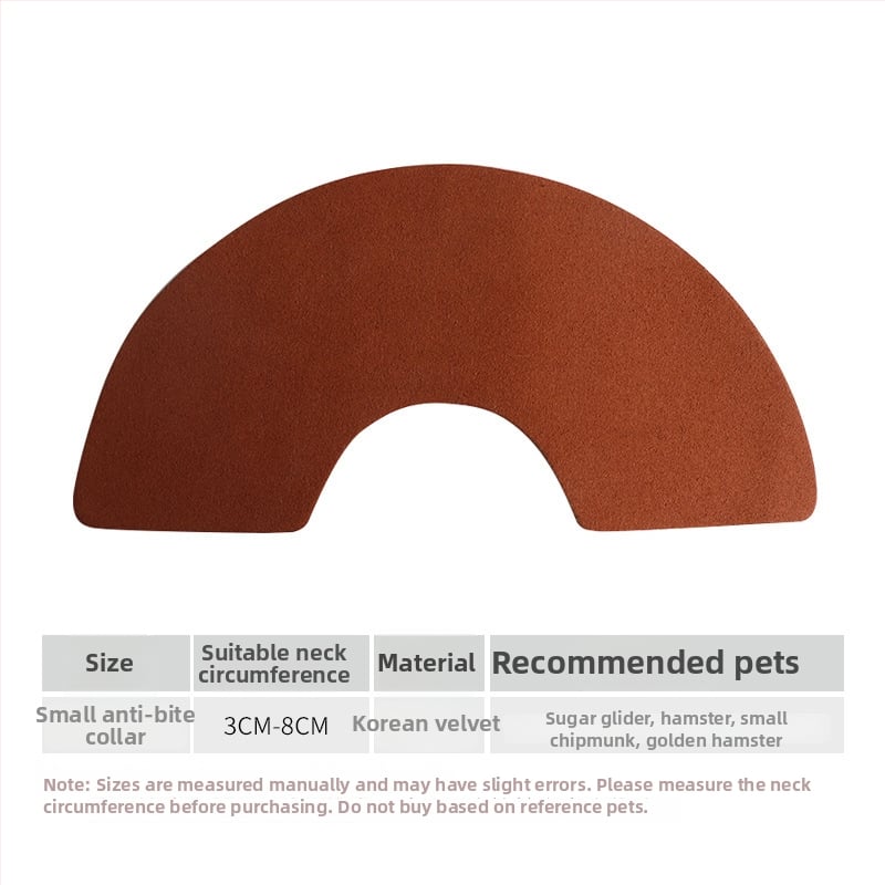 Colier Elizabeth anti-mușcături pentru animale de companie mici