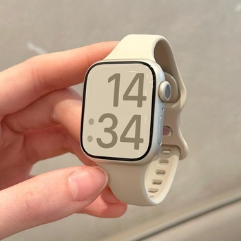 Curea silicon pentru Apple Watch S10, design subțire, compatibilă cu Apple Watch, greutate 0.1