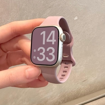 Curea silicon pentru Apple Watch S10, design subțire, compatibilă cu Apple Watch, greutate 0.1