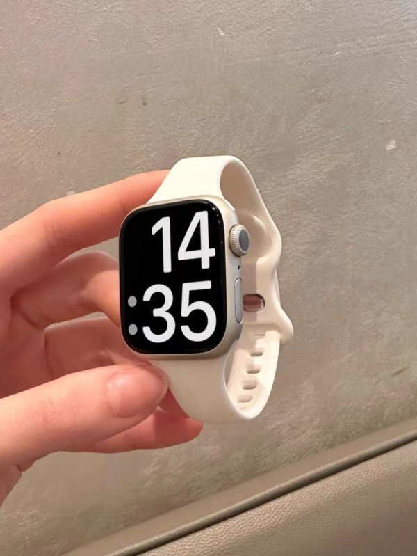 Curea silicon pentru Apple Watch S10, design subțire, compatibilă cu Apple Watch, greutate 0.1