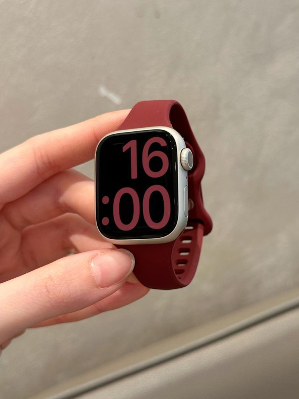 Curea silicon pentru Apple Watch S10, design subțire, compatibilă cu Apple Watch, greutate 0.1