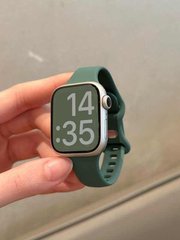 Curea silicon pentru Apple Watch S10, design subțire, compatibilă cu Apple Watch, greutate 0.1
